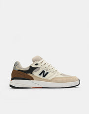 New Balance Numeric 933 Andrew Reynolds Skate Shoes - Sea Salt/Brown