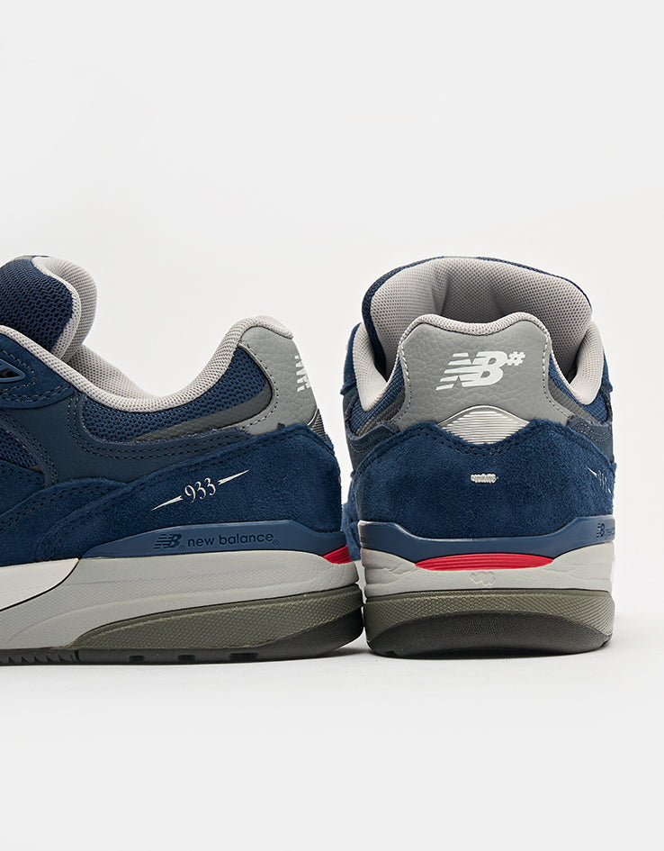 New Balance Numeric 933 Andrew Reynolds Skate Shoes - Navy/White