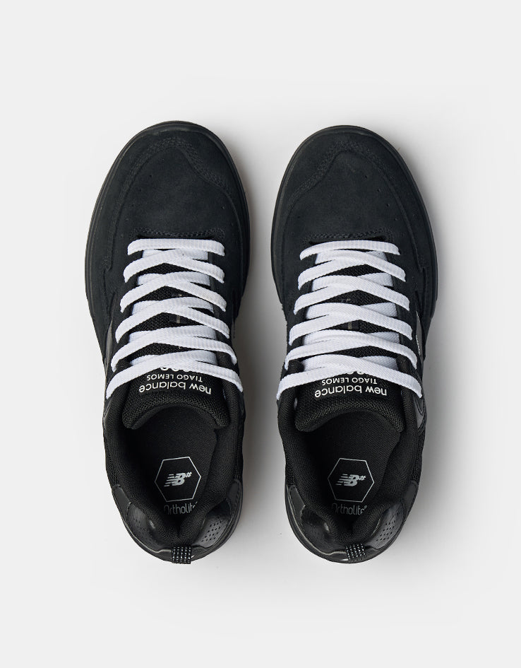 New Balance Numeric 808 Light Tiago Lemos Skate Shoes - Black/White