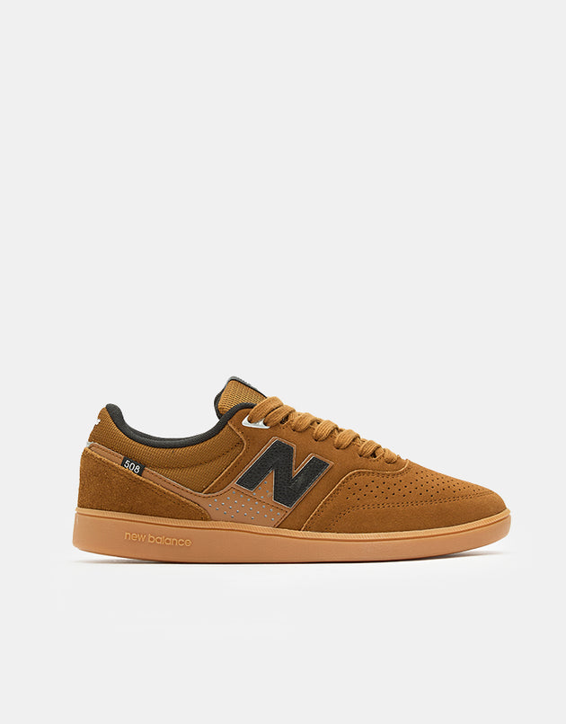 New Balance Numeric 508 Brandon Westgate Skate Shoes - Brown/Gum