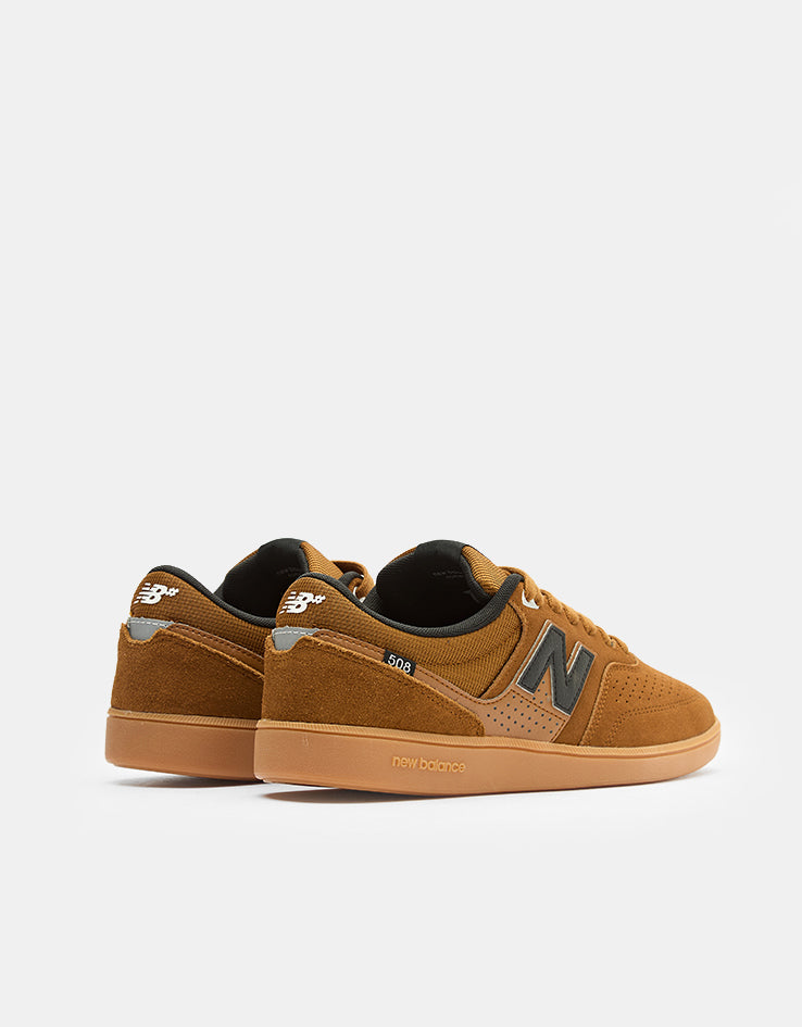 New Balance Numeric 508 Brandon Westgate Skate Shoes - Brown/Gum