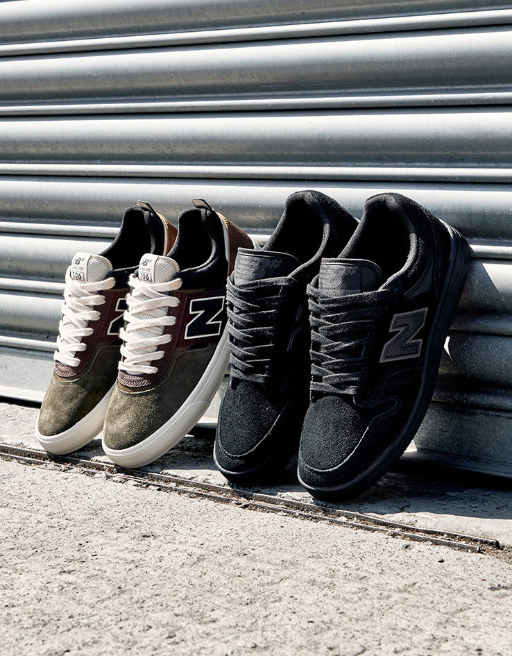 New Balance Numeric 480 Skate Shoes - Black/Black/Black