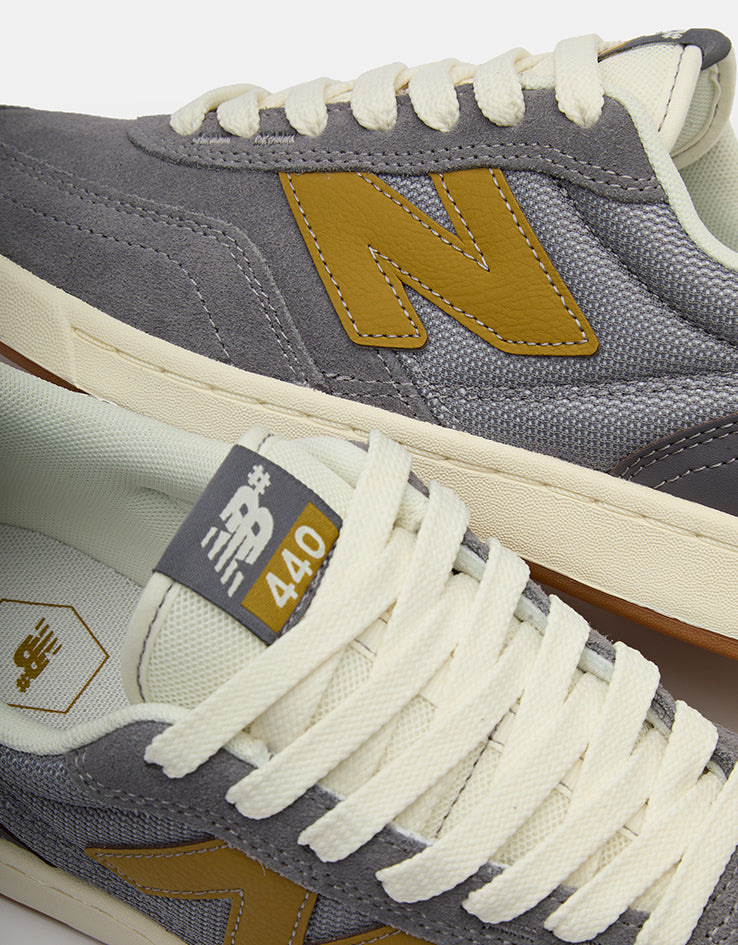 New Balance Numeric 440 Skate Shoes - Grey/Olive