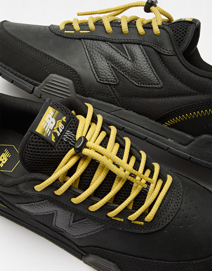 New Balance Numeric 440 Trail Skate Shoes - Black/Black