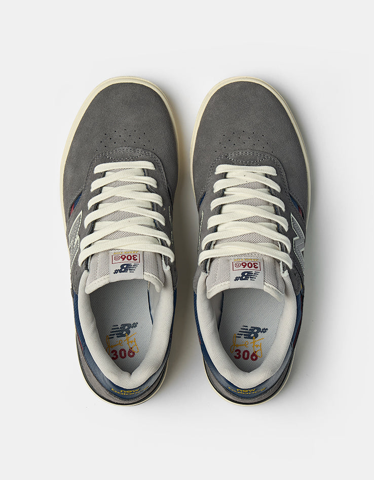 New Balance Numeric 306C Jamie Foy Skate Shoes - Grey/Navy