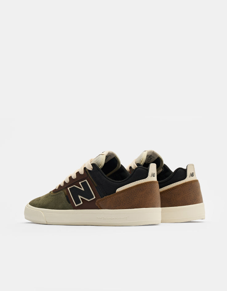 New Balance Numeric 306 Jamie Foy Skate Shoes - Brown/Olive
