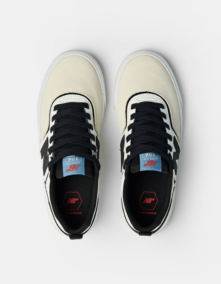 New Balance Numeric 306 Jamie Foy Skate Shoes - White/Black