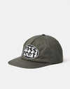Pass Port Round Logo Workers Cap - Seaweed Green