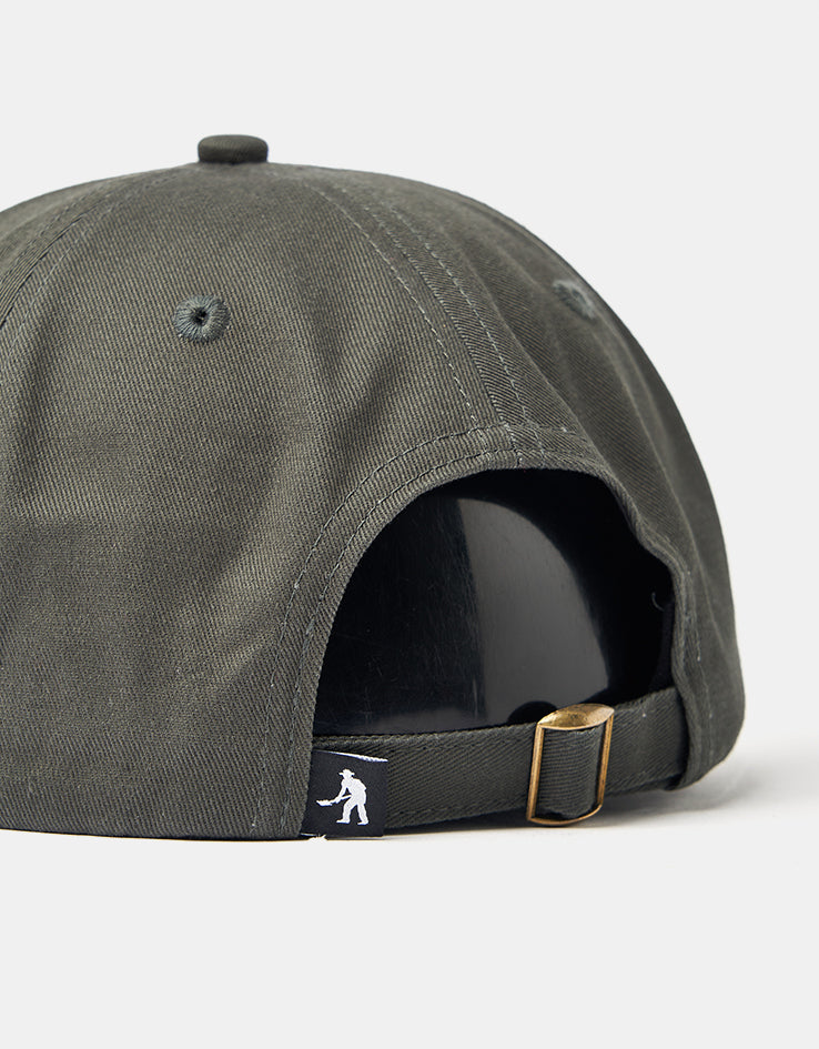 Pass Port Round Logo Workers Cap - Seaweed Green