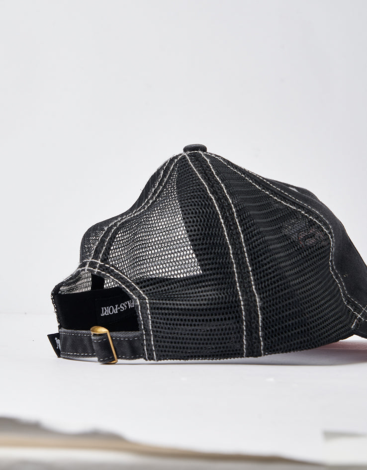 Pass Port Cherries Leagues Trucker Cap - Black