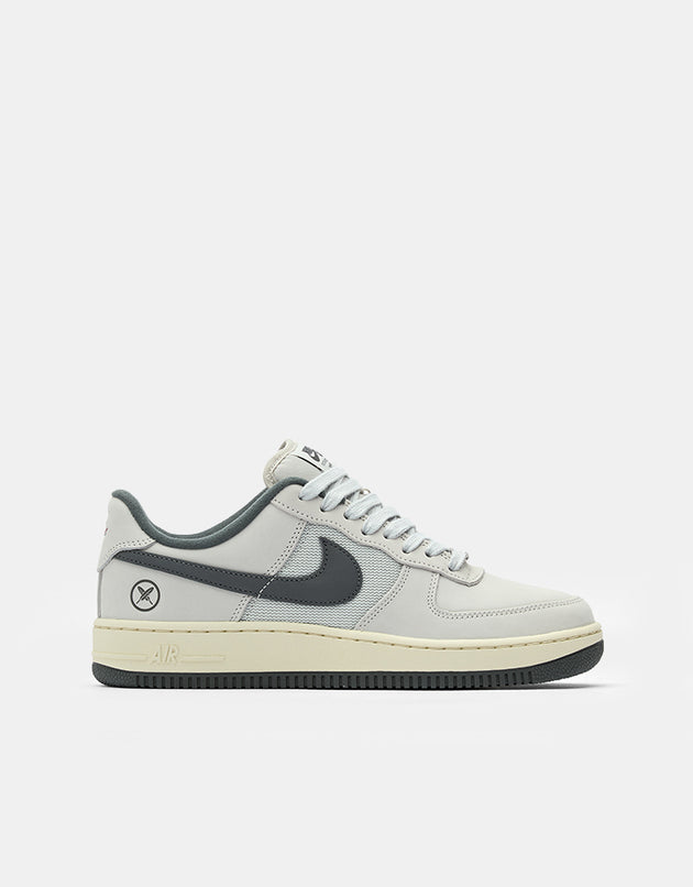 Nike SB Air Force 1 Yuto Skate Shoes - White/Iron Grey-White-Coconut Milk