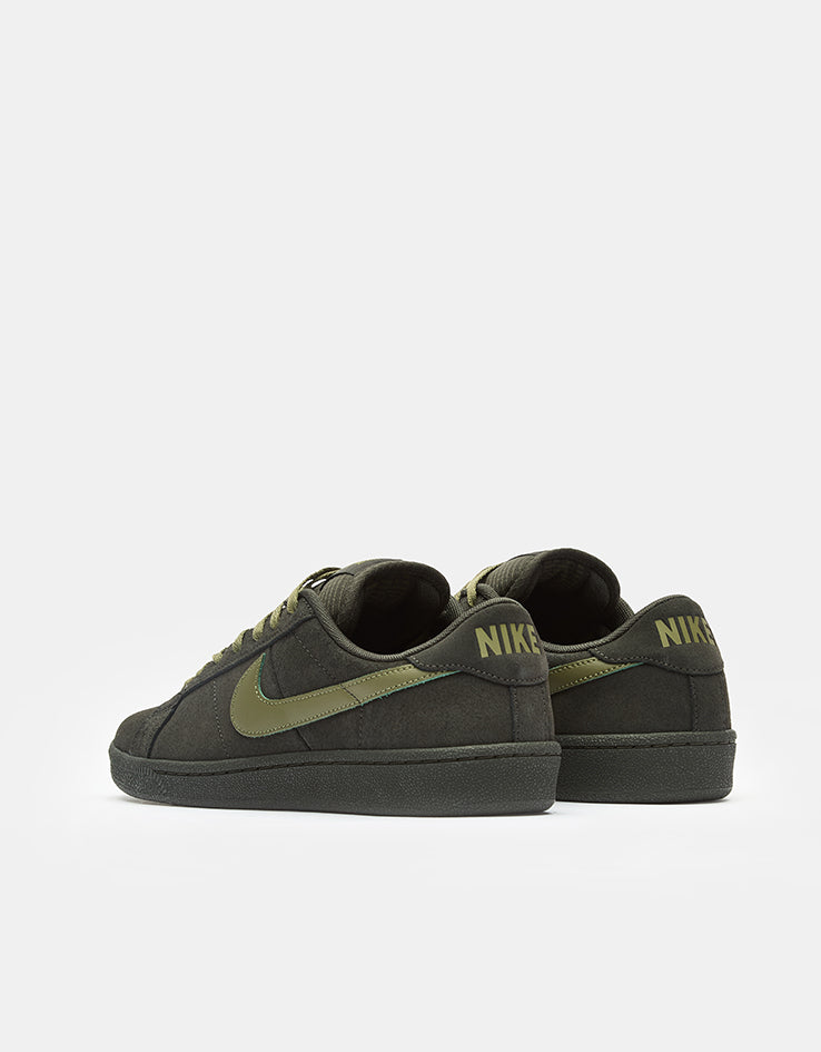Nike SB Zoom Tennis Classic Skate Shoes - Deep Pewter/Medium Olive-Deep Pewter