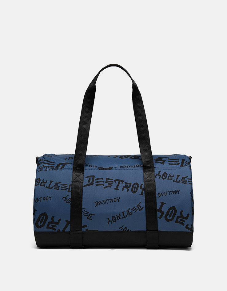 Herschel x Thrasher Heritage™Skate Duffle Nylon - Oceana/Dark Navy Destroy