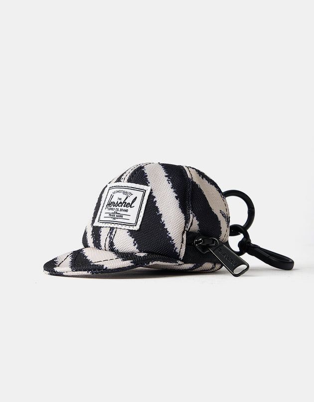 Herschel Sylas Classic Cap Bag Charm - Zebra