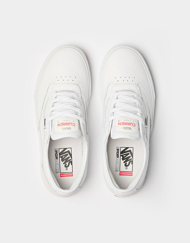 Vans Skate Curren Caples Shoes - Daz White