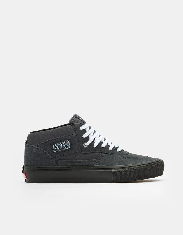 Vans Skate Half Cab Shoes - Charcoal Grey/Black