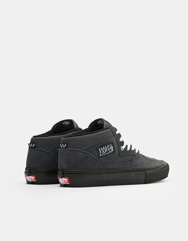 Vans Skate Half Cab Shoes - Charcoal Grey/Black