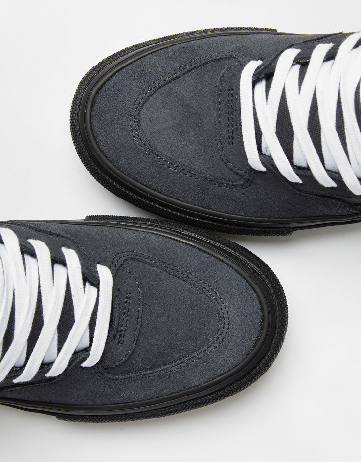 Vans Skate Half Cab Shoes - Charcoal Grey/Black