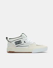 Vans Skate Half Cab Wafflecup Shoes - Una White/Gum
