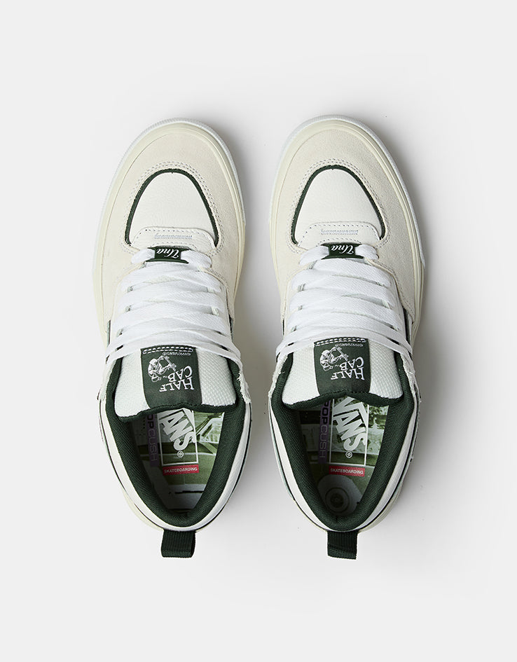 Vans Skate Half Cab Wafflecup Shoes - Una White/Gum