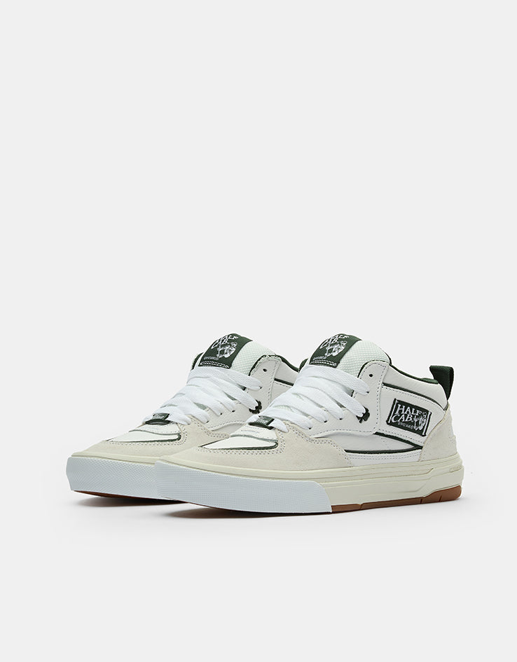 Vans Skate Half Cab Wafflecup Shoes - Una White/Gum