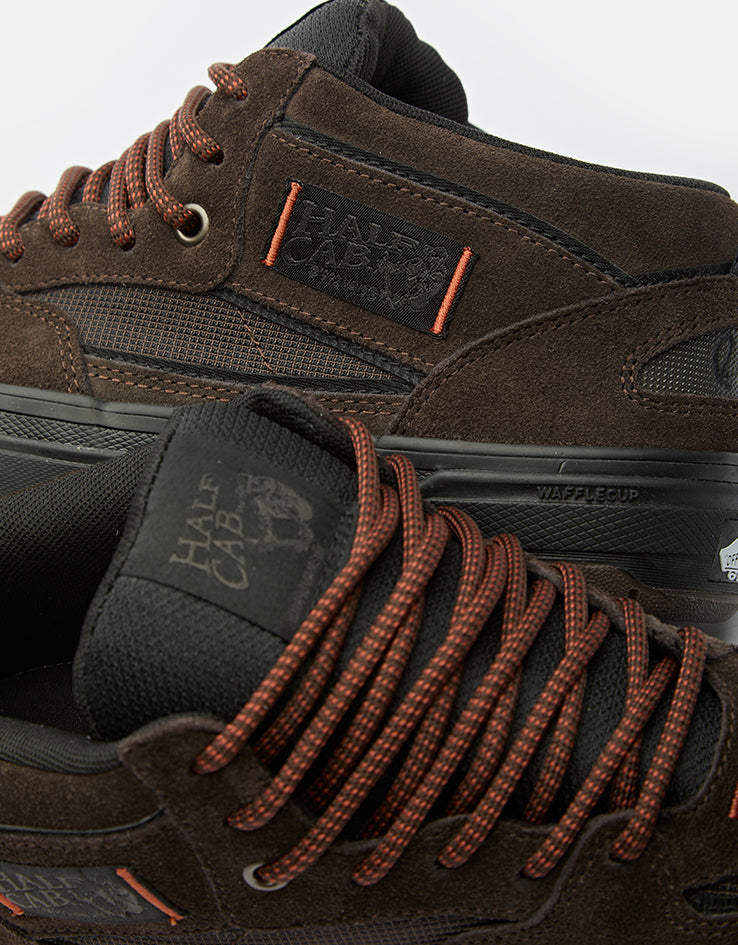 Vans Skate Half Cab Wafflecup Shoes - Rizzo Brown/Black