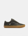 Vans Skate Old Skool Shoes - Faded Black/Gum
