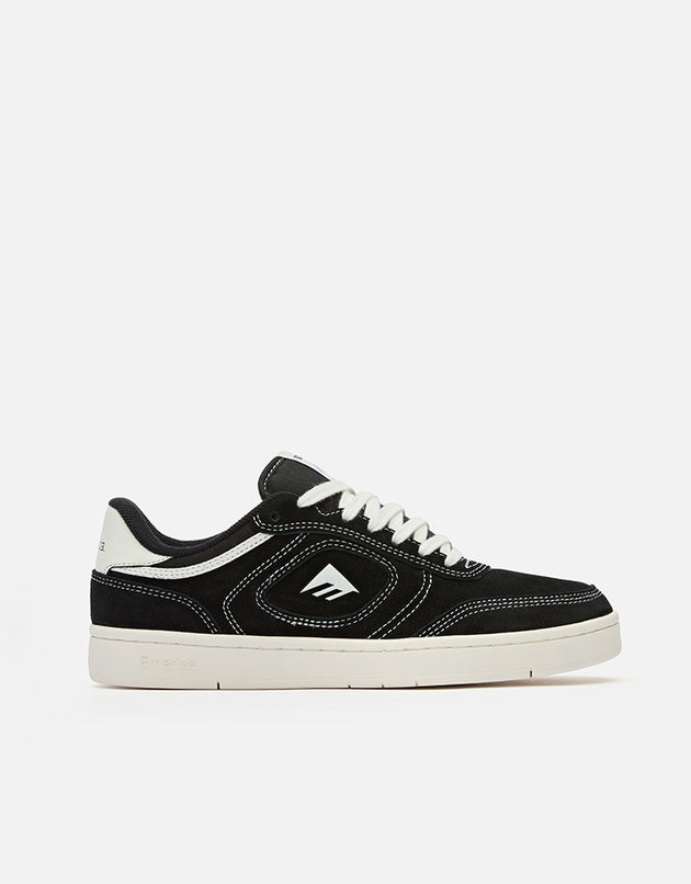 Emerica KSL III Skate Shoes - Black/White/White