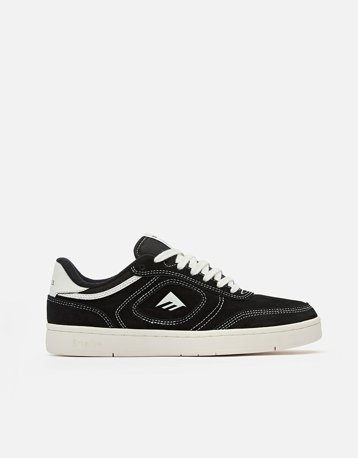 Emerica KSL III Skate Shoes - Black/White/White