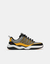 éS Imprint Skate Shoes - Black/Yellow