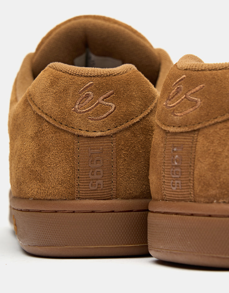 éS Accel Skate Shoes - Brown/Gum