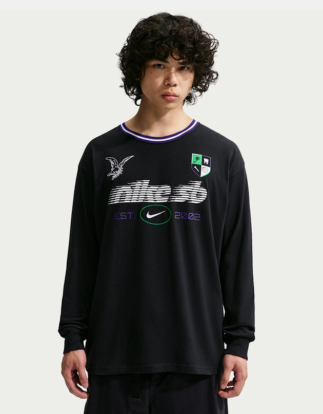 Nike SB L/S Rugby Shirt - Black