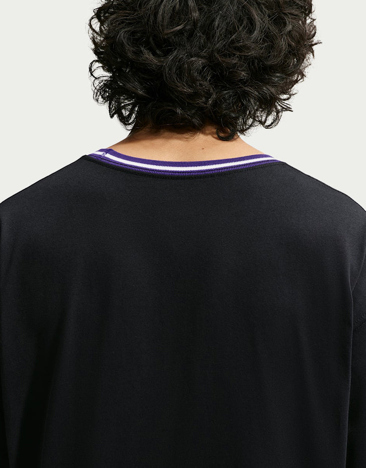 Nike SB L/S Rugby Shirt - Black