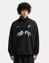 Nike SB Half Zip FLC Crew - Black