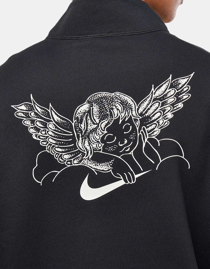 Nike SB 'FC Pack' Half Zip Crew - Black