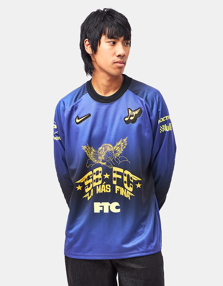 Nike SB 'FC Pack' Cleansheet AOP Keepers Jersey - Dark Concord