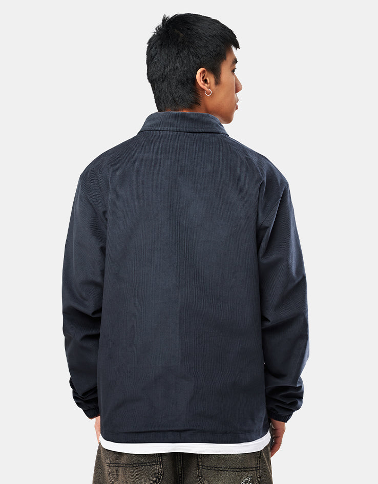 Nike Corduroy Coaches Jacket - Black/Sanddrift