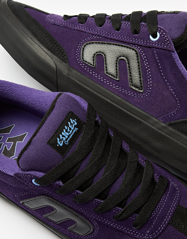 etnies x Werka Locut Vulc Skate Shoes - Purple