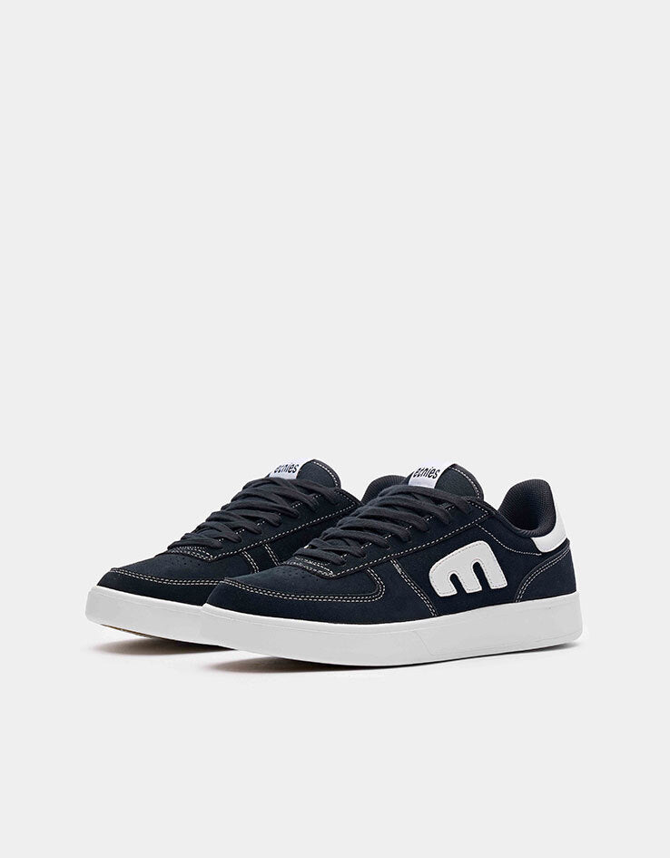 etnies x Fos Emerson Skate Shoes - Navy/White