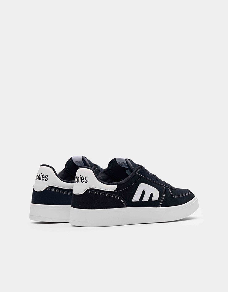 etnies x Fos Emerson Skate Shoes - Navy/White