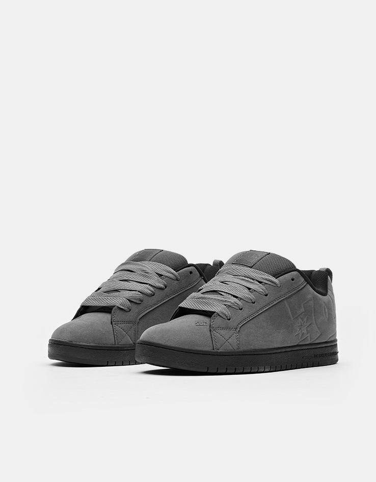 DC Court Graffik Skate Shoes - Dark Shadow