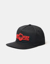 Spitfire LTB Arch Bighead Script Snapback Cap - Black/Red