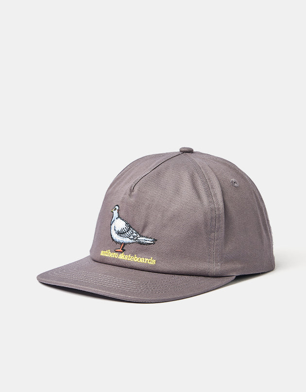 Anti Hero Lil Pigeon Snapback Cap - Grey/Yellow