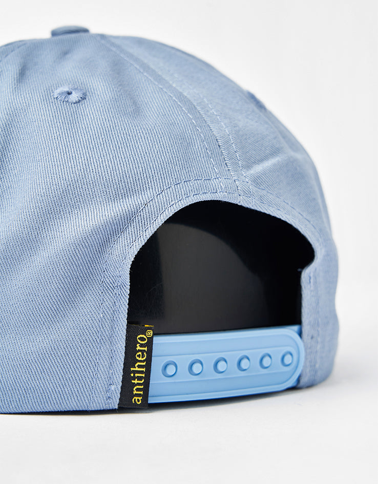 Anti Hero Damn You Basic Eagle Snapback Cap - Blue/White