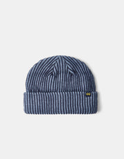 Krooked Eyes Clip Beanie - Navy/Blue/Yellow
