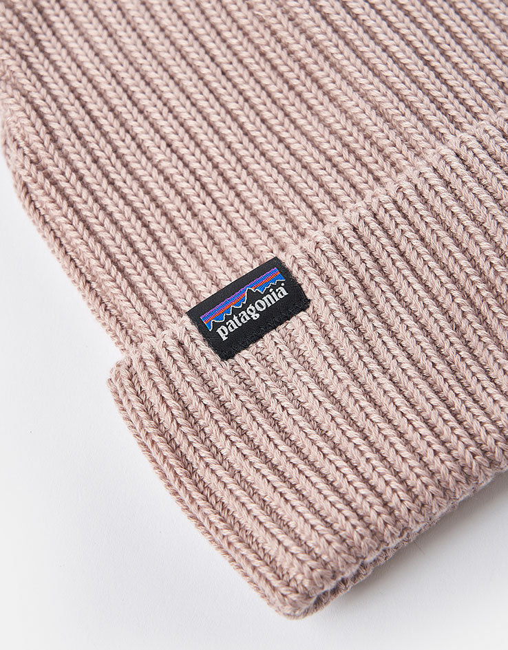 Patagonia Fishermans Rolled Beanie - Fuzzy Mauve