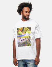 Skateboard Café Courts T-Shirt - White