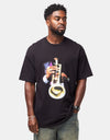 Skateboard Café Brass T-Shirt - Black