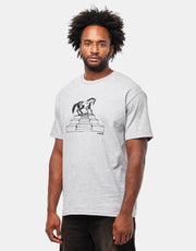 Skateboard Café Home Ground T-Shirt - Ash Heather