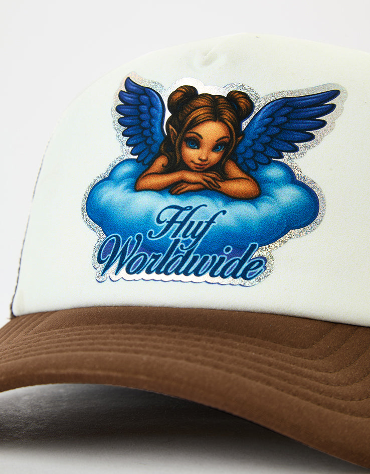 HUF Bliss Trucker Cap - Brown